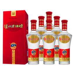 泸州老窖 老酒坊V3 52度 500ml*6瓶 整箱装