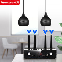 Newmine 纽曼 D20 无线调频吊球吸顶音响套装 商场背景音乐广播有源无线吊球音箱组合(一拖六)