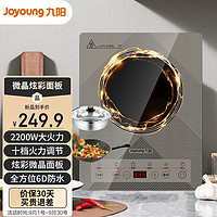 Joyoung 九阳 6D防水功能电磁灶火锅炉 N517-B1汤锅+炒锅