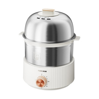 AUX 奥克斯 煮蛋器304不锈钢蒸蛋器家用多功能定时自动断电早餐机