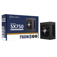 银欣 SX750-PT白金SFX小电源//全日系电容/750W/赠支持4080显卡线