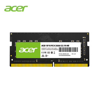 acer 宏碁 SD100笔记本DDR4内存条8G 2400频率办公商务游戏