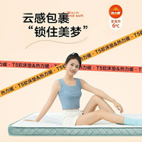 MERCURY 水星家纺 软床垫抗菌防螨柔软填充加厚床垫 热力暖·软床垫(120x195cm)