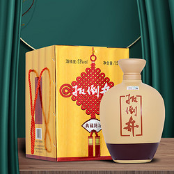 扳倒井 白酒陈坛献礼版1500ml*1坛53度浓香纯粮手提中秋送礼礼盒装