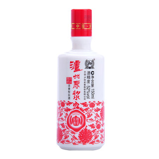 LUZHOU/泸州老窖原浆2016年老酒浓香型白酒优52度150ml52度150ml