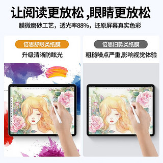 倍思 iPad Pro/air4类纸膜通用11/10.9英寸苹果平板2022/2021/2020款书写纸质绘画