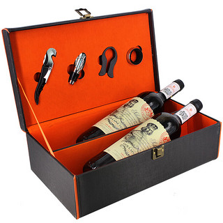 古拉尼城堡 法国原瓶进口红酒 特选干型红葡萄酒 2支装礼盒