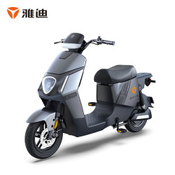 yadea雅迪电动车ds5新国标电动自行车nfc长续航电瓶车90sl索罗灰锂电