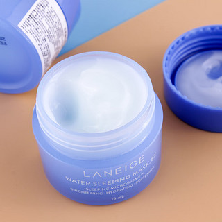 LANEIGE 兰芝 益生睡眠面膜15ml 男女免洗补水收缩清洁毛孔护肤