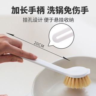 CHAHUA 茶花 厨房锅刷长柄刷洗锅刷厨房家用不伤锅刷子
