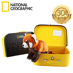 NATIONAL GEOGRAPHIC 国家地理 仿真动物小熊猫玩偶儿童毛绒玩具30周年男女孩生日礼物