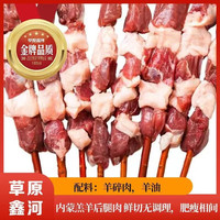绿鲜印象 红柳枝羊肉串10串（500g/袋）