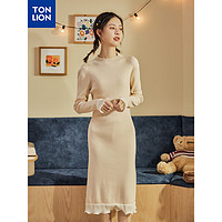 TONLION 唐狮 女毛衫连衣裙