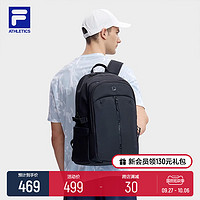 FILA 斐乐 官方男士背包2023秋新款运动包户外双肩包大容量电脑包