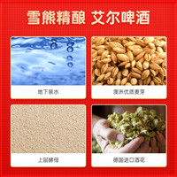 雪熊 德国工艺 艾尔啤酒  1x12x500ml 包装 500ml