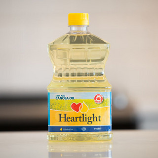 Heartlight芥花油946ml（约1.7斤） 加拿大芥花籽油低芥酸菜籽油