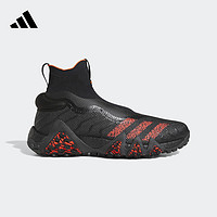 adidas阿迪达斯CODECHAOS LACELESS男女高尔夫boost球鞋GV6907 黑色/红色 40.5(250mm)