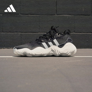 adidas 阿迪达斯 特雷杨3代男女签名版专业篮球鞋IE9362 黑色/灰色/白色 42(260mm)