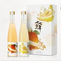 补贴购：十七光年 清型米酒柚子味+青熟梅酒 330ml*2瓶 礼盒装