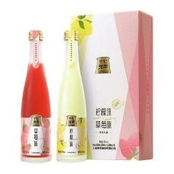十七光年 清型米酒 草莓味+柠檬味 330ml*2瓶 双支礼盒装