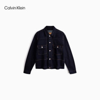 Calvin KleinJeans男女纯棉牛仔外套40948ST 5DB-牛仔深蓝 M