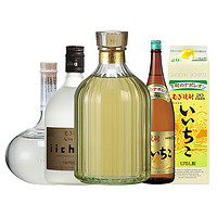 IICHIHO 亦竹 iichiko特制黄金瓶椭瓶椭圆瓶雾瓶大麦本格烧酎烧酒日本酒