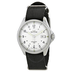 GLYCINE 冠星 Combat 6 Vintage系列 银色表盘机械男表 GL0124