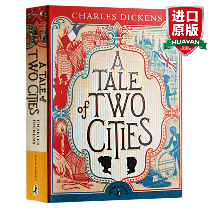 英文原版小说 双城记 A Tale of Two Cities 查尔斯·狄更斯代表作之一