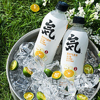 元气森林 卡曼橘味苏打气泡水480ml×15瓶再赠6罐