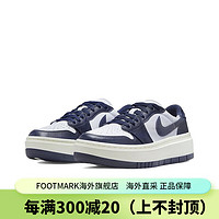 耐克（NIKE） Air Jordan 1 AJ1午夜蓝白蓝厚底增高休闲球鞋DH7004-141 女款DH7004-141 37.5