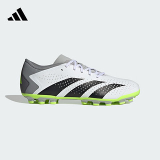 adidas阿迪达斯PREDATOR ACCURACY.3男女飞盘软人草足球鞋 白色/灰色/黑色 36(220mm)