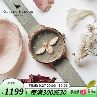 OLIVIA BURTON 3D Bees蜜蜂系列 30毫米石英腕表 OB15AM77