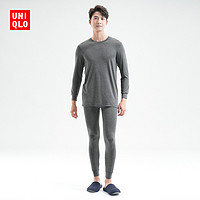 UNIQLO 优衣库 男装 HEATTECH圆领V领T恤/紧身裤(可组套装)461013 461003