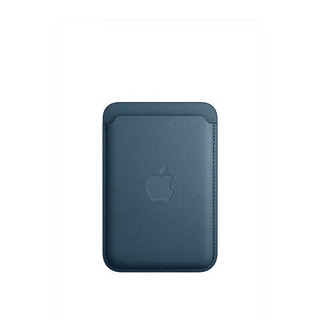 Apple 苹果 iPhone 专用 MagSafe 精织斜纹卡包 - 海蓝色