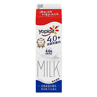 yoplait 优诺 全脂牛奶950ml*1盒 高品质高钙低温牛乳 优质乳蛋白