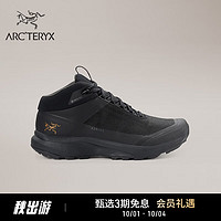 ARC’TERYX始祖鸟 AERIOS MID GORE-TEX 覆盖防水 女子 多功能攀登/徒步鞋 Black/Black/黑色/黑色 UK5/23.5CM