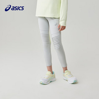 asics/亚瑟士女童打底裤高弹舒适运动紧身裤legging 8859岩灰色 140cm