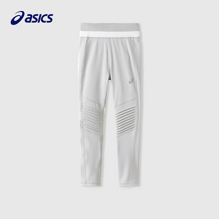 asics/亚瑟士女童打底裤高弹舒适运动紧身裤legging 8859岩灰色 140cm