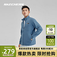 斯凯奇Skechers男空气棉外套运动防风户外跑步骑行P423M097 0378 XL