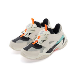 puma彪马thunder潮流拼色女鞋低帮旋钮扣女款复古休闲鞋