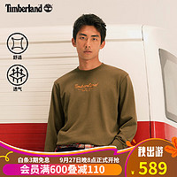 Timberland 男女同款圆领卫衣新休闲毛圈布A6K5D A6K5D302/深橄榄绿 XXS