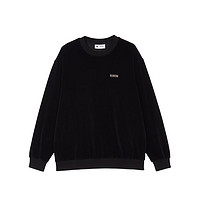 JACK&JONES 杰克琼斯 男士圆领卫衣 223333107 黑色 XXXL