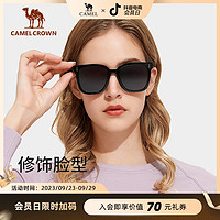 CAMEL 骆驼 折叠墨镜男女款防晒眼镜开车防紫外线偏光太阳镜1J32267120
