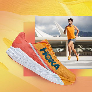 HOKA ONE ONE Rocket X 男女款火箭X跑步鞋 1113532-RYCM