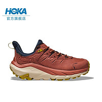 HOKA ONE ONE 男女卡哈2低帮徒步鞋Kaha 2 Low GTX减震防水先锋红