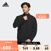 adidas阿迪达斯轻运动武极系列男装秋季运动夹克外套IP4917 黑色 A/2XL