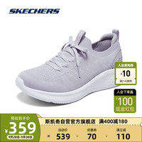 斯凯奇Skechers女鞋透气轻便休闲运动健步鞋一脚蹬149769 LVPK 38.5