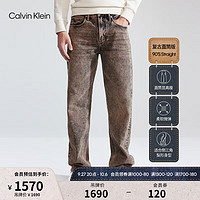 Calvin KleinJeans男士纯棉直筒牛仔裤J324500 1A4-复古棕 32