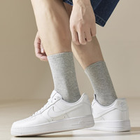 真维斯袜子 5双装 舒适简约中筒袜袜子YM 浅灰5-20202020 F