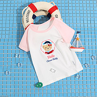 精典泰迪 夏新款男女童短袖T恤儿童婴幼宝宝上衣